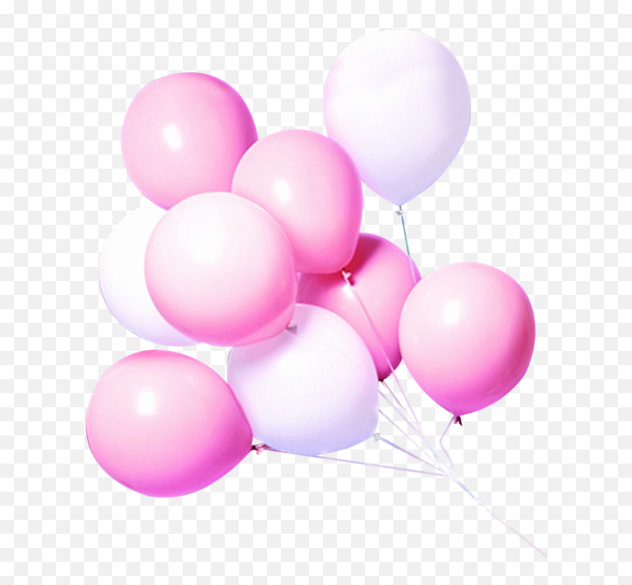 Download Pink Balloon White Free Transparent Image Hd Emoji,Pink Balloon Clipart