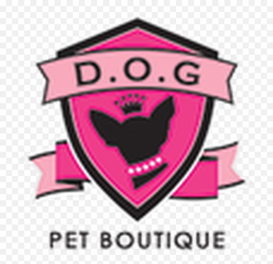 D Emoji,Pink Dog Logo