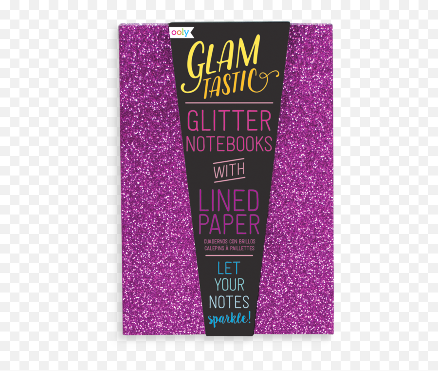 Glamtastic Glitter Notebooks Set Of 3 Emoji,Brillos Png