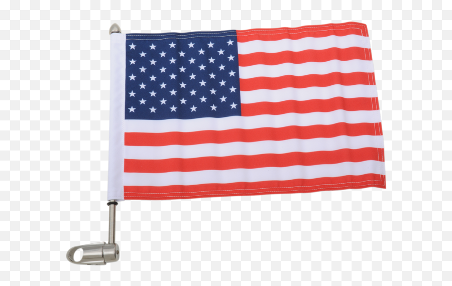 Pro Pad - Rfmrdhb765in15 Flag Mount With Usa Flag For Emoji,American Flag On Pole Png