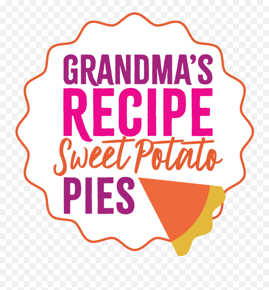 Grandmau0027s Recipe Sweet Potato Pies Emoji,Grandma Transparent