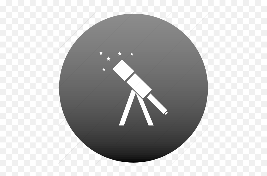 Telescope Icon Font Awesome Emoji,Telescope Clipart Black And White