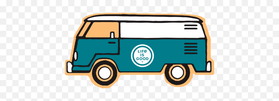 Accessories Happy Van Decal Life Is Good Official Site Emoji,Good Weather Clipart