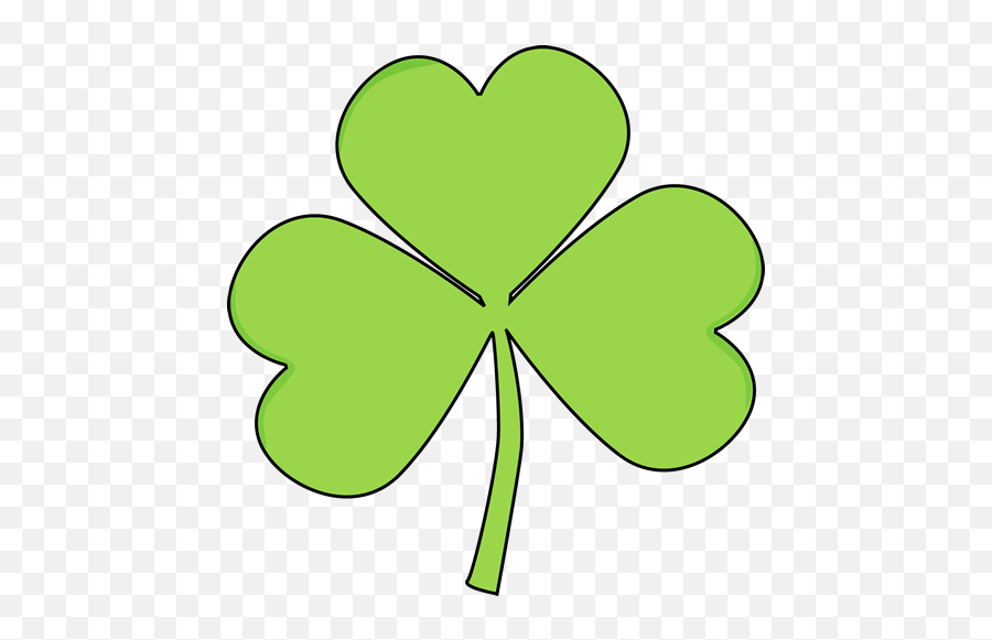 Saint Patricks Day Shamrock Clip Art - Clip Art Shamrock St Day Emoji,Shamrock Clipart
