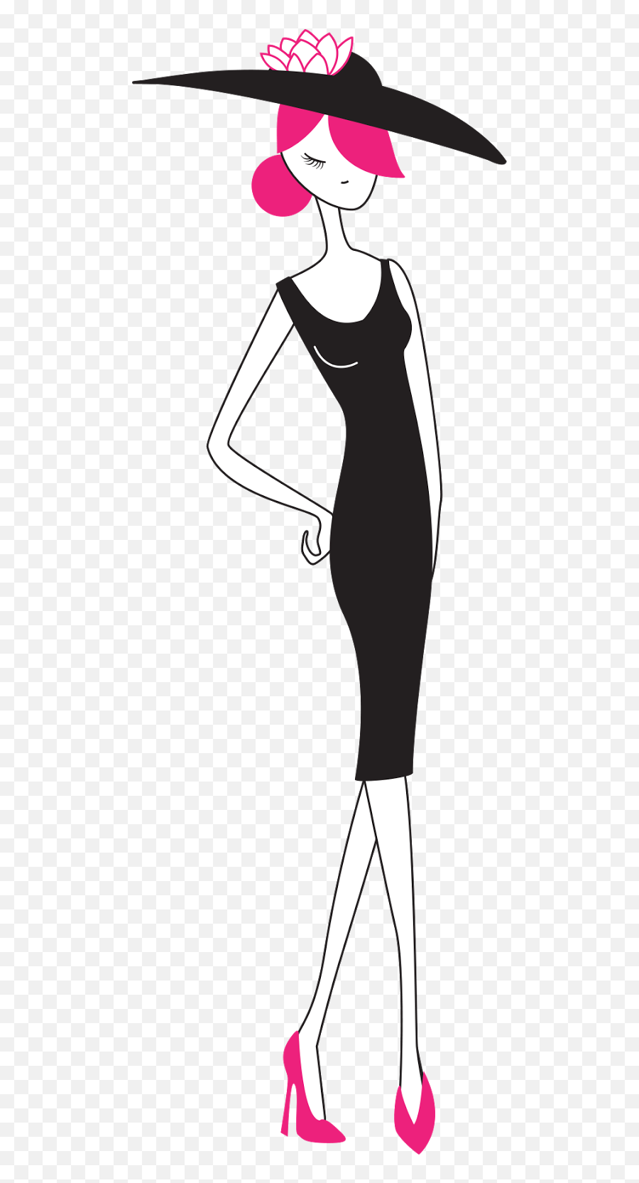 Fashion Clipart Fashion Drawing - For Women Emoji,Fashion Clipart