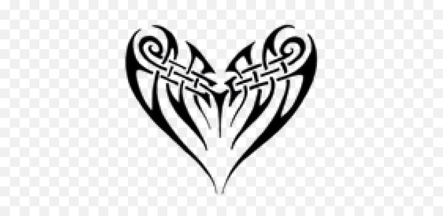 Download Heart Tattoos Png Transparent Images - Heart Tattoo Transparent Hawaiian Tribal Tribal Border Png Emoji,Tattoos Png
