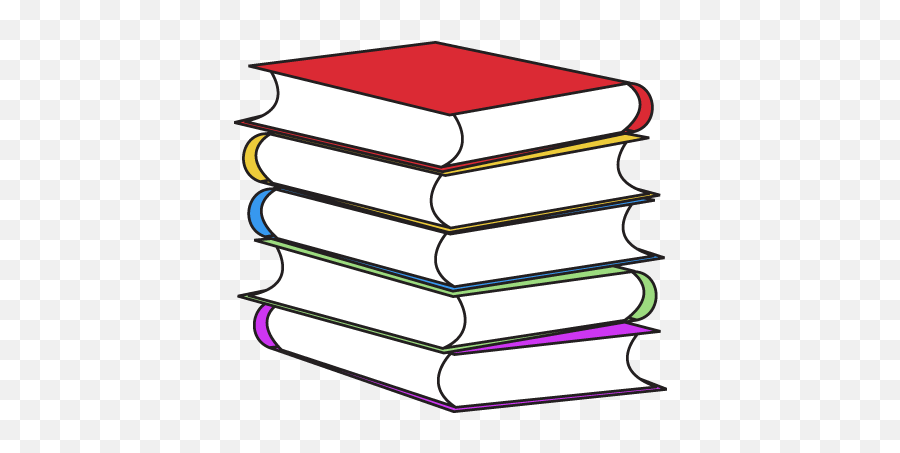 Book Clipart Free Clipart Images - Stack Of Books Clipart Emoji,Book Clipart
