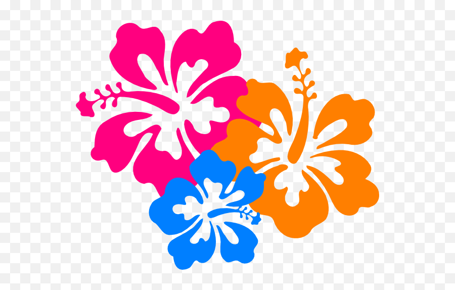 Free Cartoon Hawaiian Flower Download - Hawaii Clipart Emoji,Hawaiian Flower Clipart