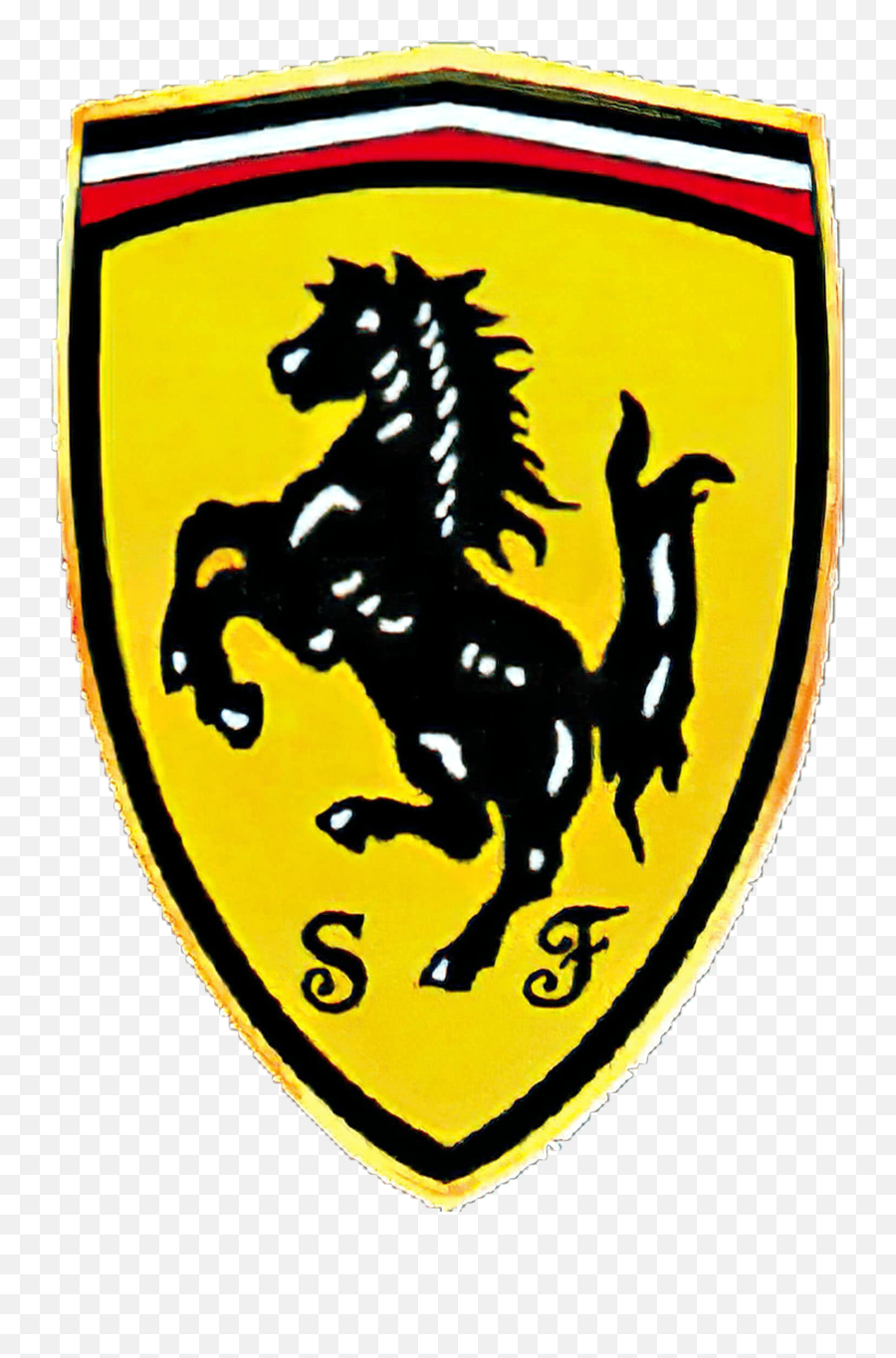 Ferrari Logo Car Symbol And History Png - Ferrari Logo Emoji,Ferrari Logo
