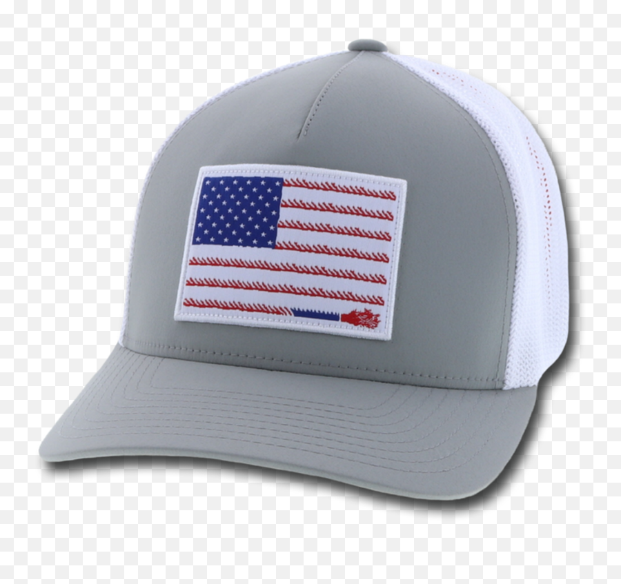 Hooey Liberty Roper Grey Flexfit - Cachuchas Originales Vaqueras Bandera De Estados Unidos Emoji,Hooey Logo