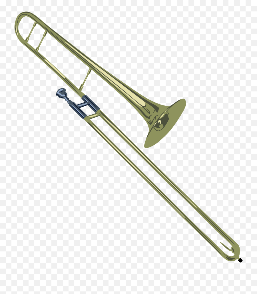 Trombone - Tenor Trombone Png Emoji,Trombone Clipart