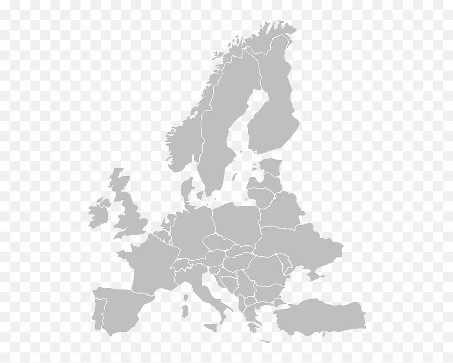 Europe Map Countries - Europa Png Emoji,Europe Map Png