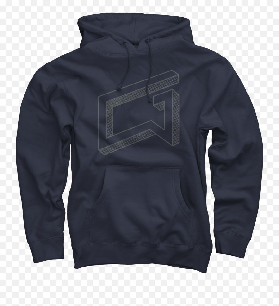 Gramatik - Grey 3d G Logo On Navy Pullover Sweatshirt Gang Hoodie Emoji,G+ Logo