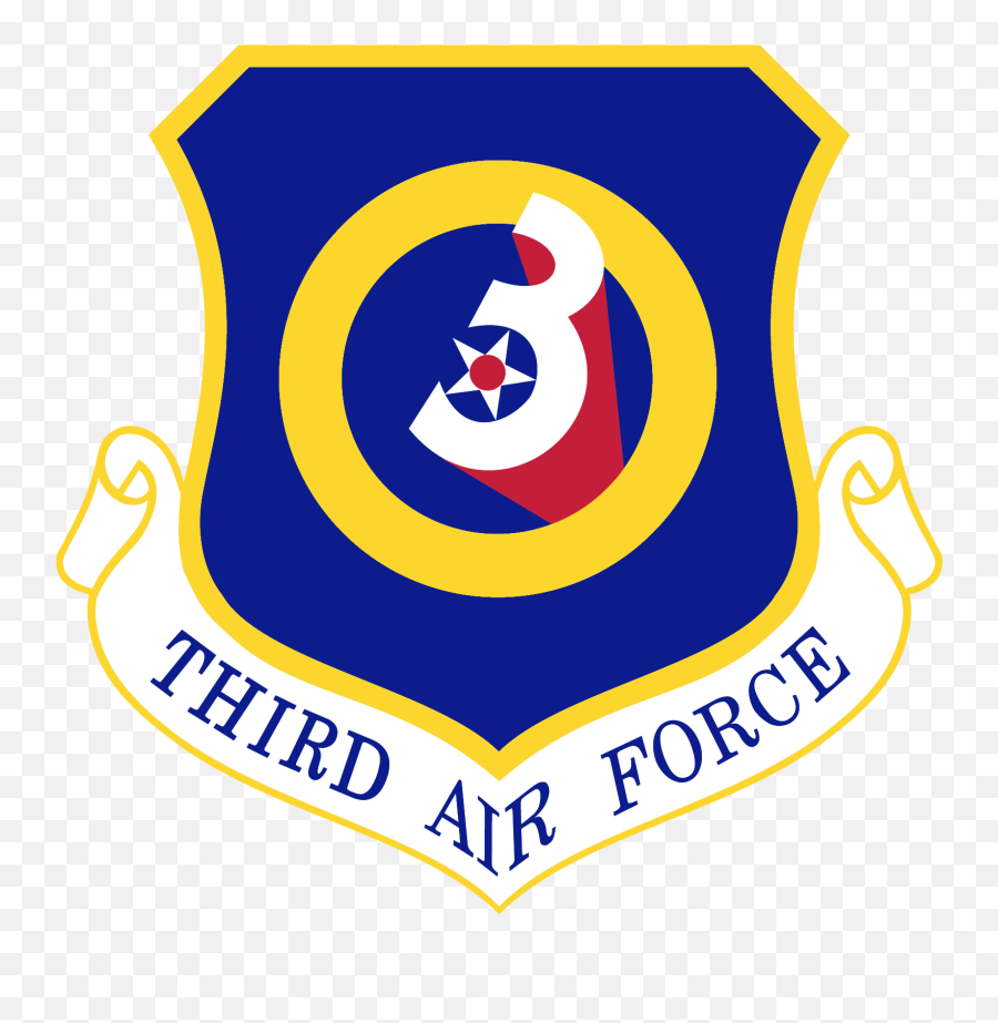 Third Air Force - 3rd Air Force Logo Emoji,Airforce Logo