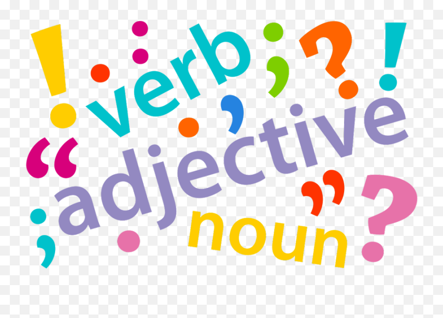 Verb Adjective And Noun - Language Arts Emoji,Verbs Clipart