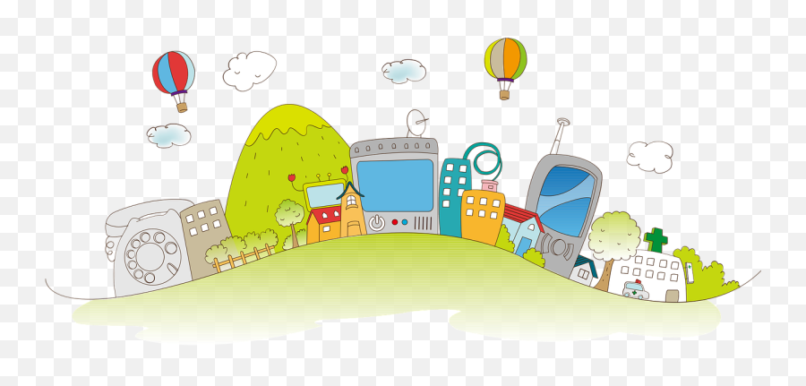1000 Free City U0026 Skyline Vectors - Pixabay Village And City Png Emoji,City Clipart