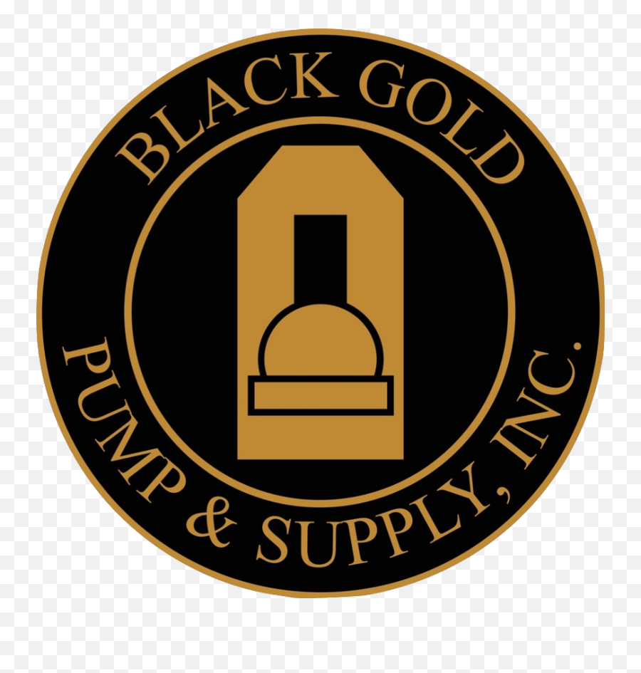 Black Gold Pump U0026 Supply Southwestern Petroleum Short Course Emoji,Black And Gold Logo