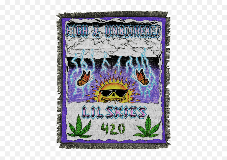 Unbothered 420 Tapestry Emoji,420 Png