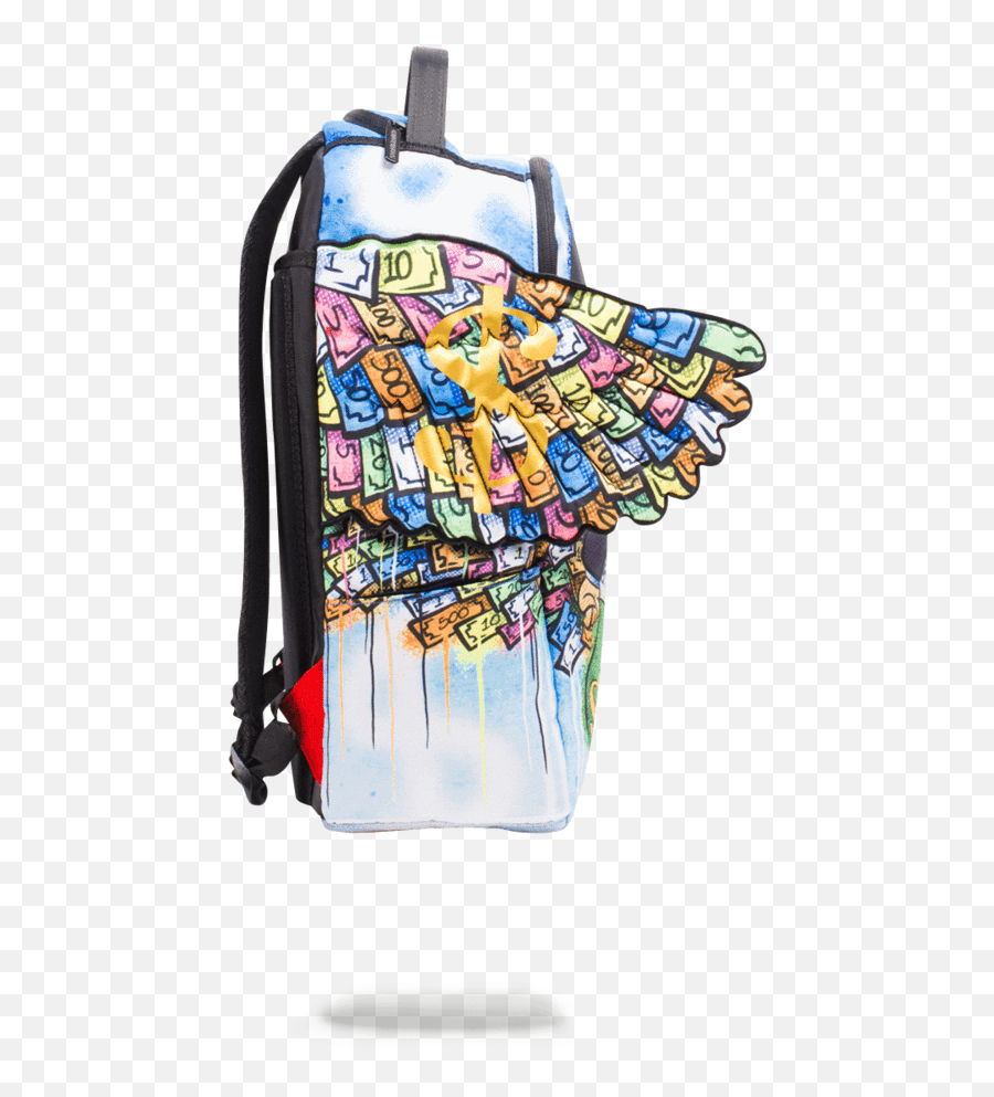 Monopoly Money Wings Backpack Emoji,Monopoly Money Png