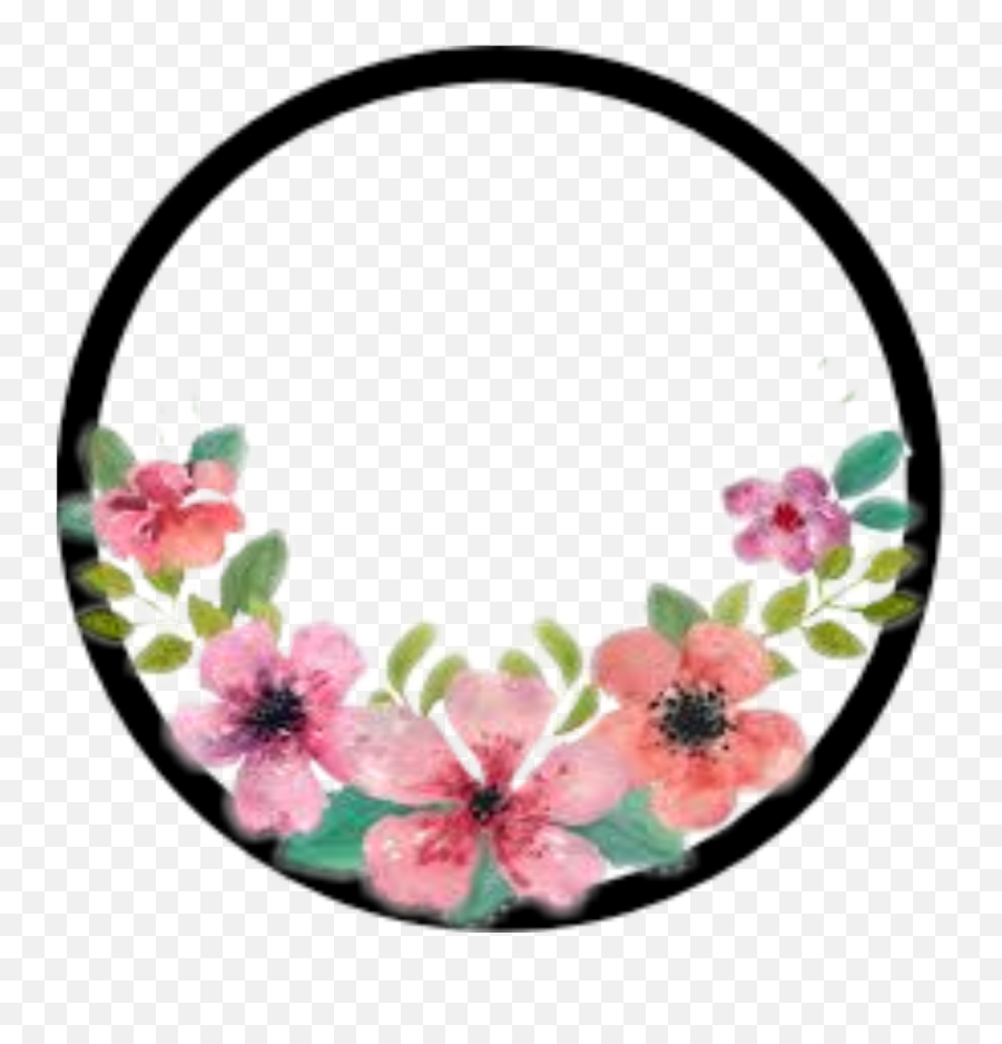 Overlay Overlays Flower Flowers Stickers Png Flower Full Emoji,Flower Overlay Png