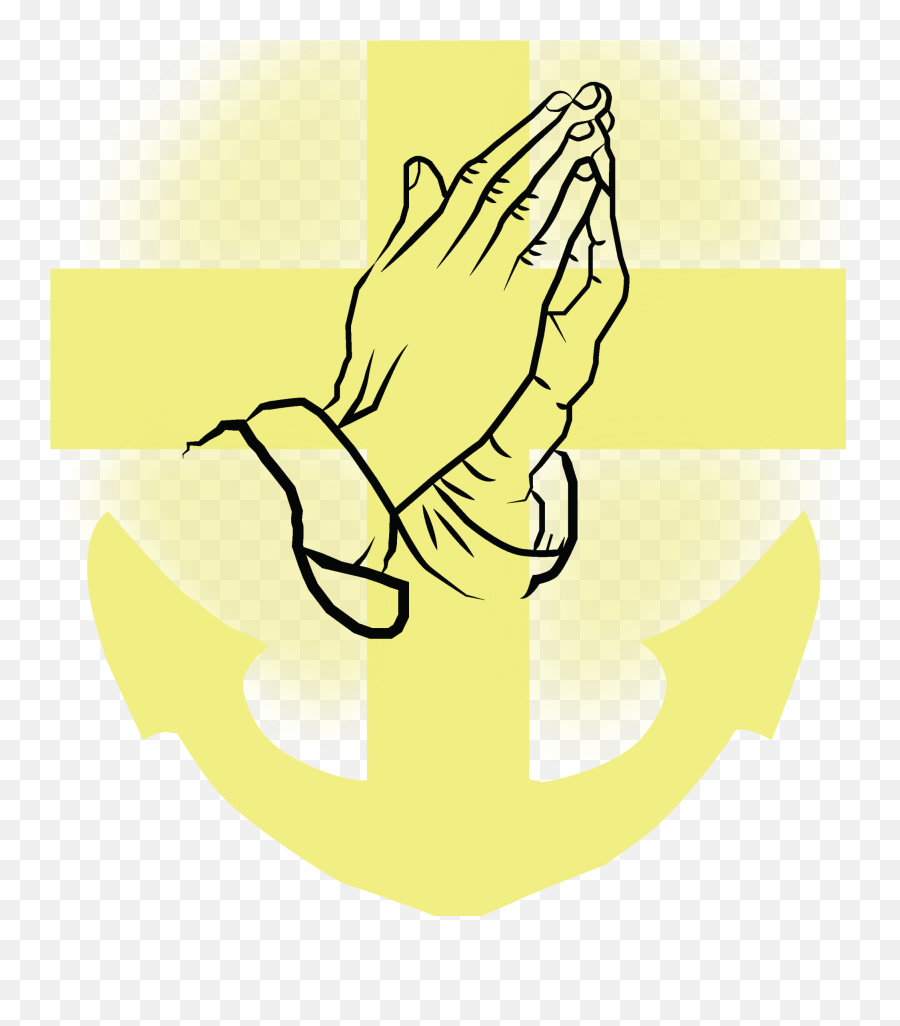 Spirit Of Christ Worship Center Cropped - Anchoryellowcross Sign Language Emoji,Anchor Logo