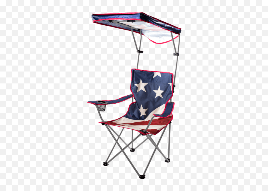 Full Size Shade Folding Chair Us Flag Emoji,Us Flag Transparent
