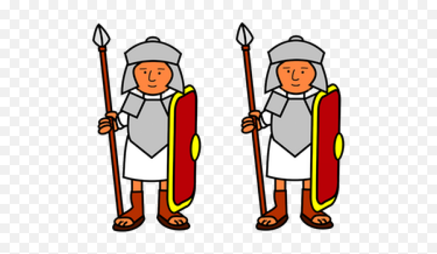 Roman Warriors Clipart Gideon - Roman Soldier Clip Art Png Emoji,Citizen Clipart
