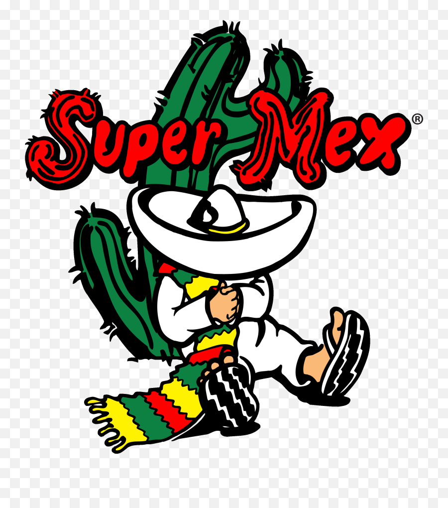 Menu - Super Mex Restaurants Emoji,Burrito Clipart Black And White