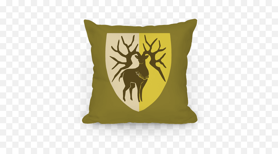 Golden Deer Crest - Fire Emblem Pillows Lookhuman Emoji,Fire Emblem Png