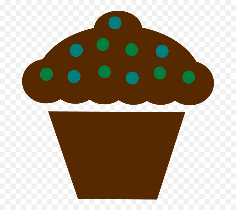 Cupcake Berries Brown - Free Vector Graphic On Pixabay Emoji,Ice Pack Clipart