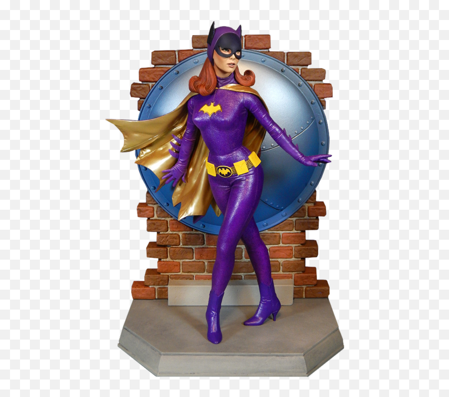 1966 Batgirl Maquette - Yvonne Craig Batgirl Statue Emoji,Batgirl Logo