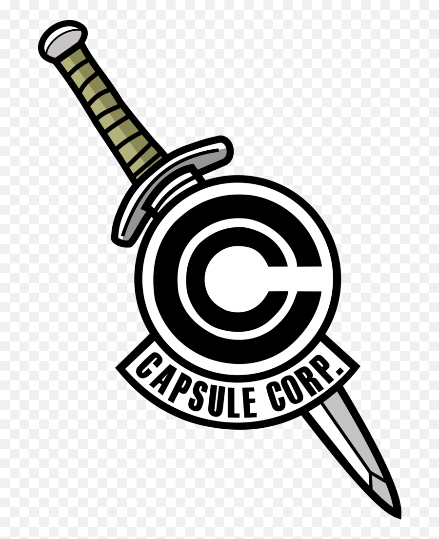 Capsule Corp Logo Png Image With No - Dragon Ball Capsule Corp Png Emoji,Capsule Corp Logo