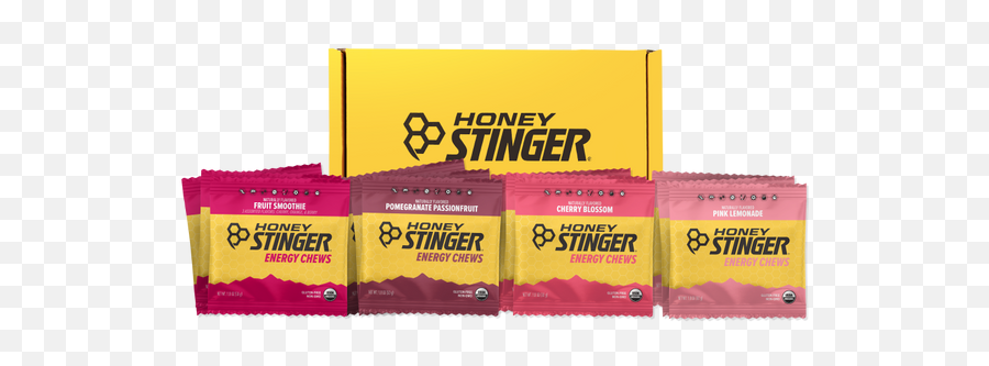 Honey Stinger Organic Energy Chews - Variety Pack Case Of 12 259pack Emoji,Honey Stinger Logo
