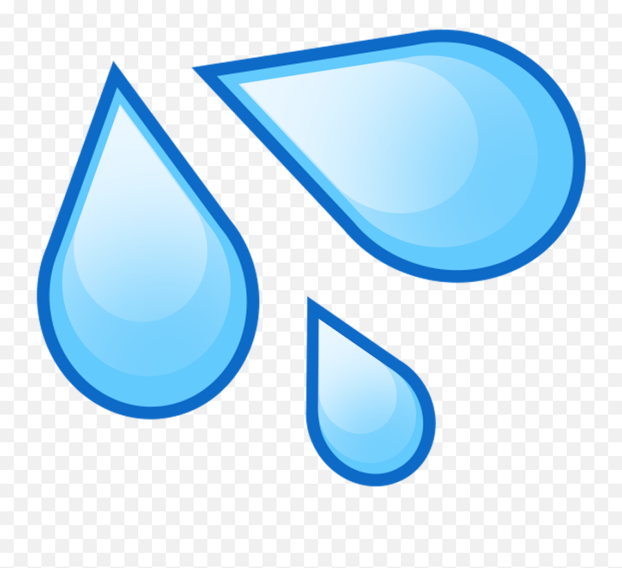 Raindrop Clipart Water World Raindrop - Water Drops Png Clipart Emoji,Raindrop Clipart
