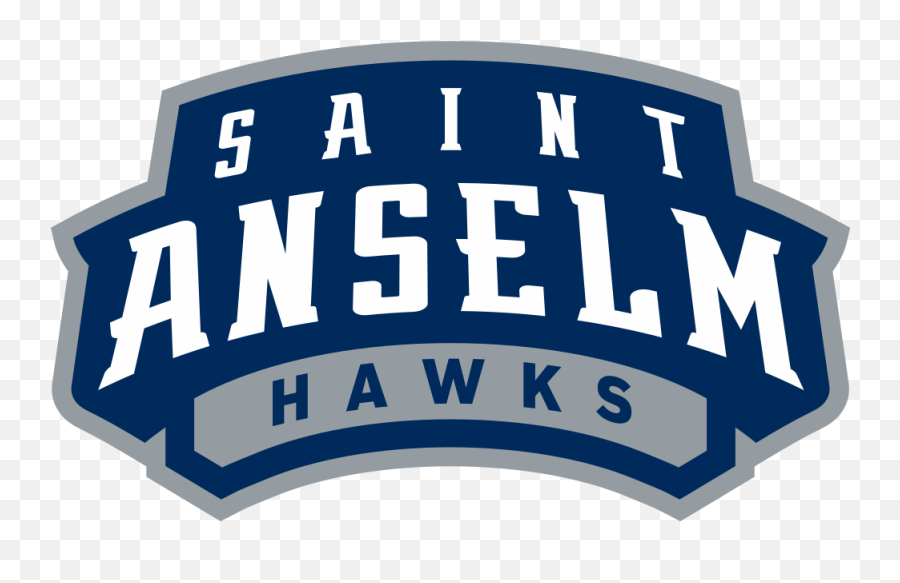 Saint - Saint Anselm College Basketball Logo Emoji,Hawks Logo