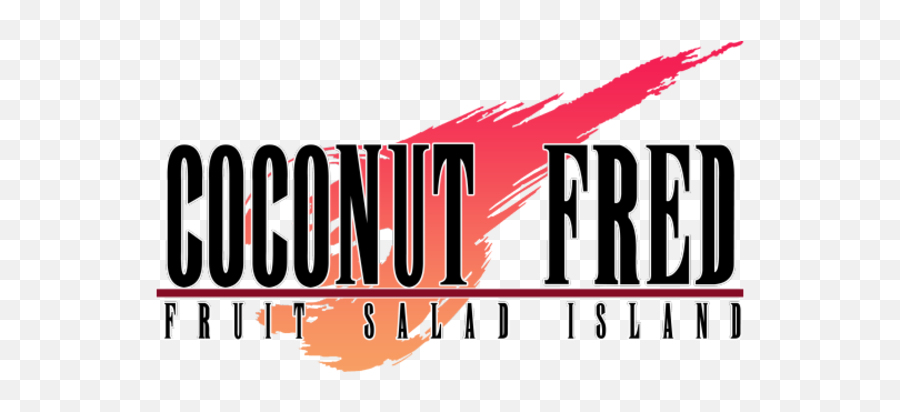 Final Fantasy Joke - Coconut Fruit Salad Island Final Fantasy Emoji,Final Fantasy 7 Logo