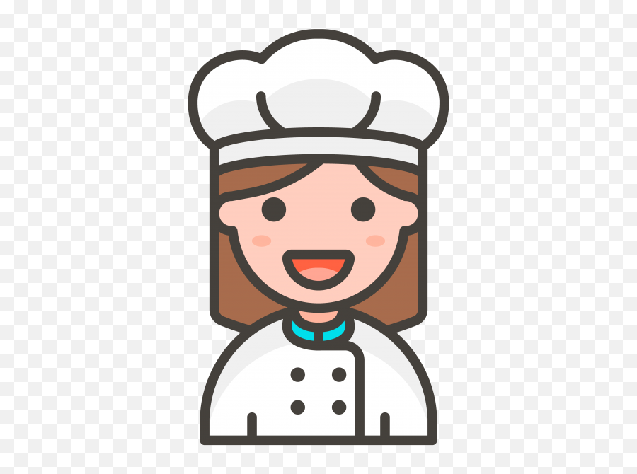 Emoji Peach Png - Chef Woman Emoji Artist Icon Png Woman Cook Icon,Peach Emoji Png