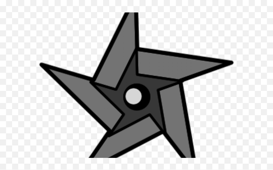 Ninja Star Cliparts - Png Ninja Throwing Stars Clipart Cartoon Ninja Star Transparent Emoji,Star Clipart