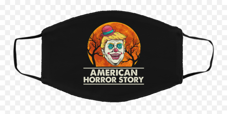 Trump Clown American Horror Story Funny - Gucci Face Mask Supreme Emoji,American Horror Story Logo