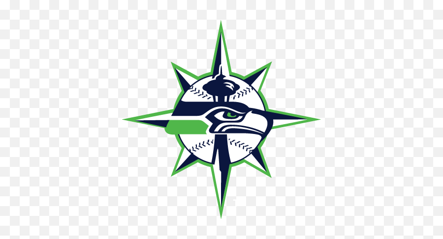 Download Related Posts For New Atlanta Falcons Logo - Seattle Sports Logos Mashup Emoji,Seattle Seahawks Logo