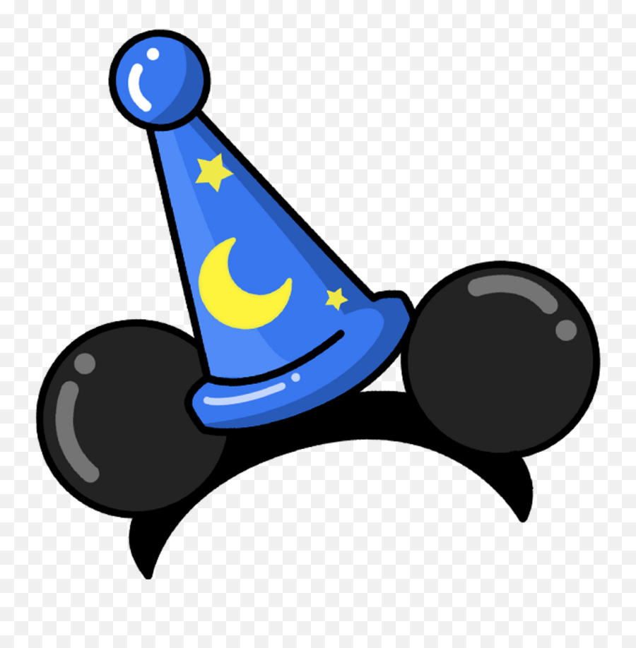 Cartoon Mickey Ears Hat Clipart - Mickey Mouse Ears Png Transparent Emoji,Mickey Mouse Ears Clipart