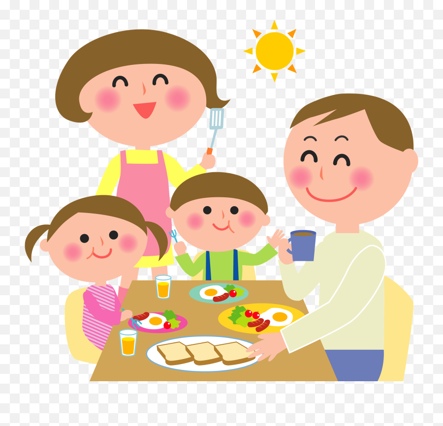 Family Breakfast Clipart Free Download Transparent Png Emoji,Family Clipart