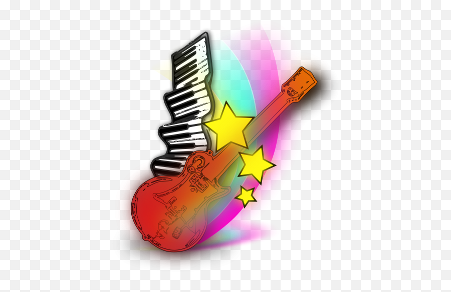 Download Hd Music Clipart Png Transparent Png Image - Vector Music Clipart Png Emoji,Music Clipart Transparent