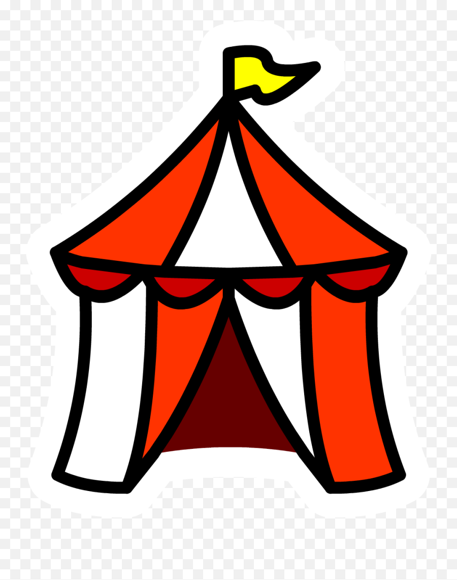 Circus Tent Pics - Simple Circus Tent Clipart Emoji,Tent Clipart