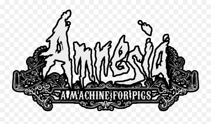 Amnesia Png - Amnesia The Dark Descent Logo Png Amnesia A Amnésia Machine For Pigs Png Emoji,Nickelback Logo