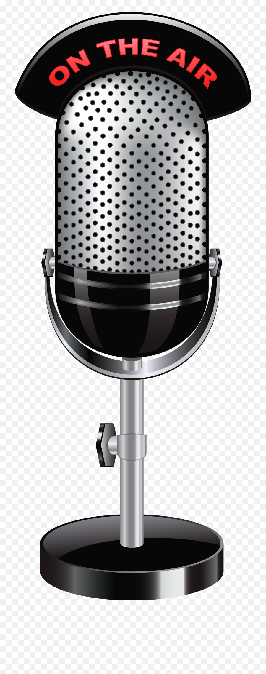 Microphone Png Transparent Png Images - Imágenes De Micrófonos De Radio Emoji,Vintage Microphone Png