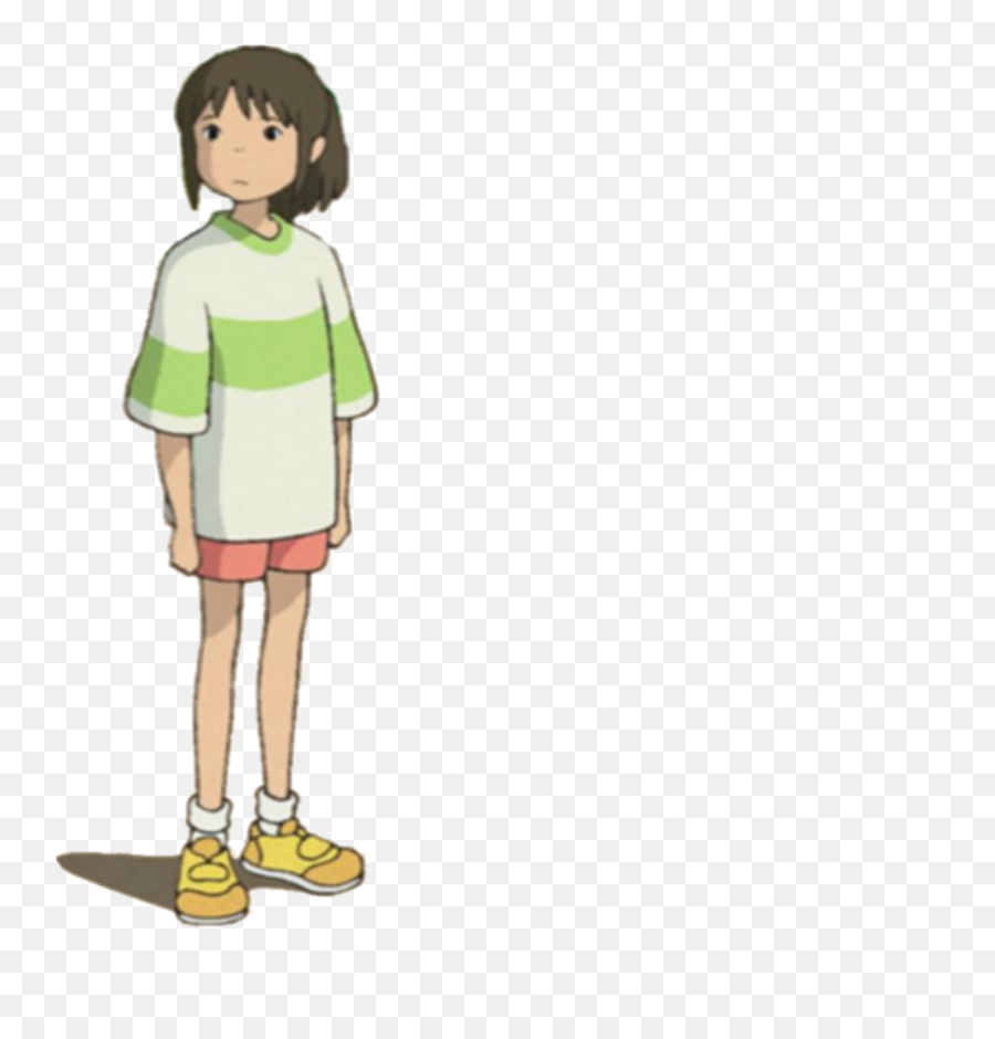 Chihiro Spirited Away Transparent Png - Transparent Chihiro Spirited Away Emoji,Spirited Away Png
