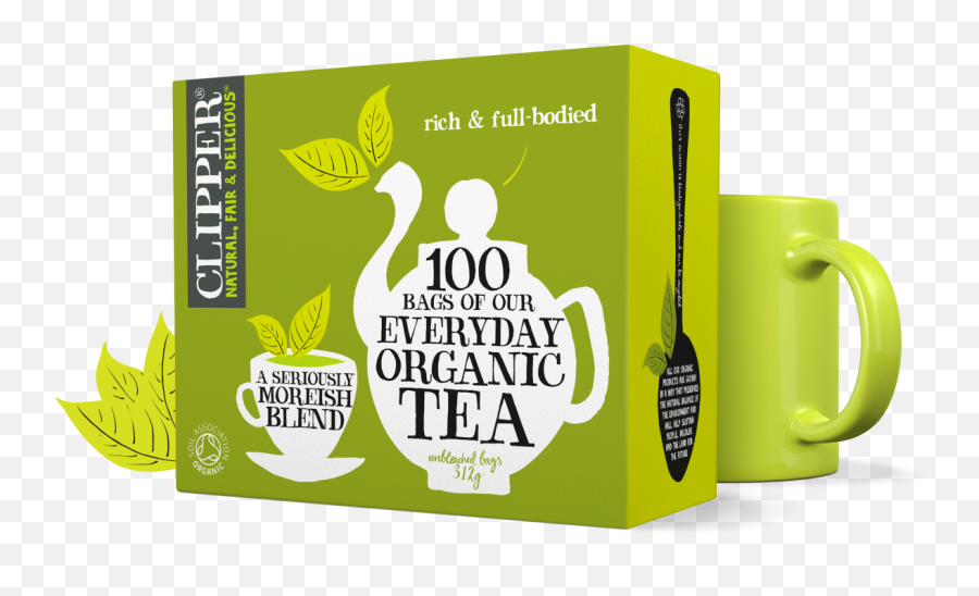 Clipper Plastic Free Tea Bags - Clipper Organic Tea Emoji,Gold Flakes Png