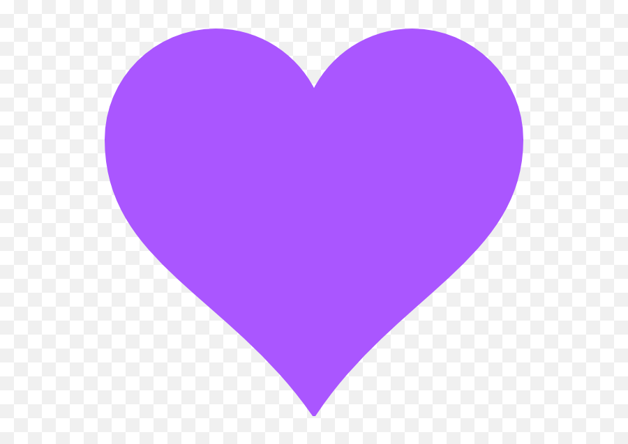 Violet Heart Clip Art At Clker Emoji,Violet Clipart