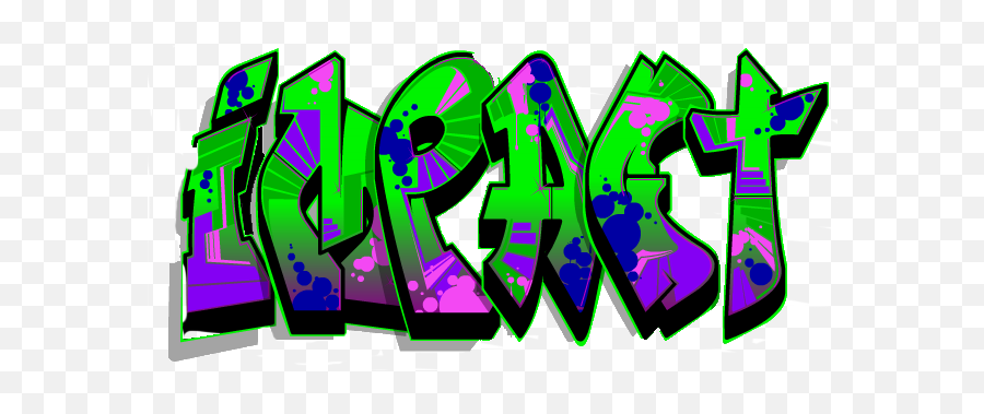Impact Graffiti Black Background - Graphitti On Black Background Emoji,Graffiti Clipart
